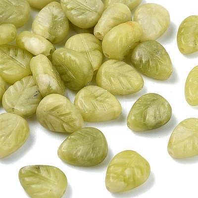 30Pcs Natural Chinese Jade Carved Beads G-CJ0001-85-1