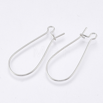 Iron Hoop Earring Findings IFIN-T007-12P-NF-1