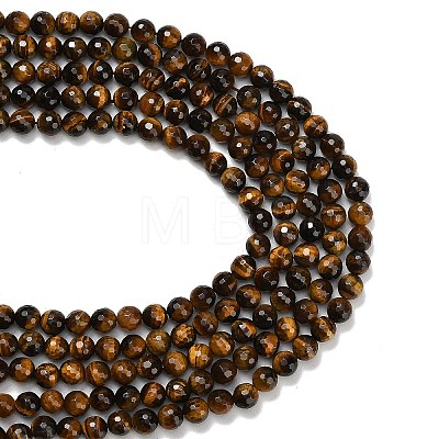 Natural Tiger Eye Beads Strands G-C280-B21-8mm-1