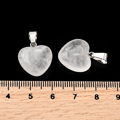 Natural Quartz Crystal Pendants G-I311-A12-1