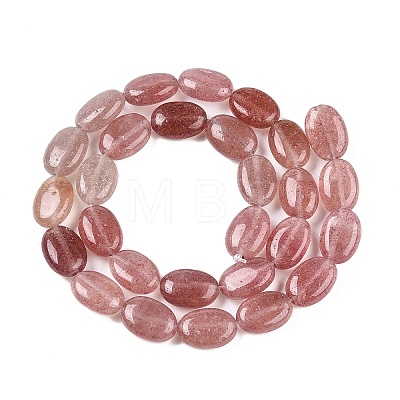 Natural Strawberry Quartz Beads Strands G-M206-50-1