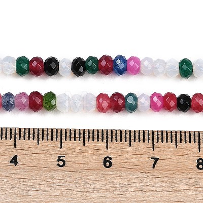 Natural White Jade Beads Strands G-Z069-01E-1