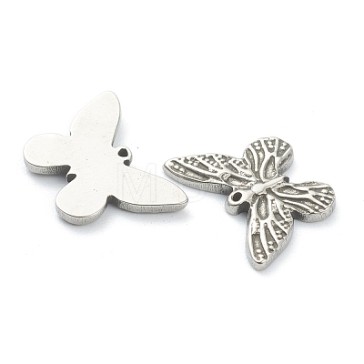 304 Stainless Steel Charms STAS-P279-55P-1
