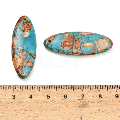 Dyed Synthetic Imperial Jasper Pendants GG-CBAA20A-09A-1