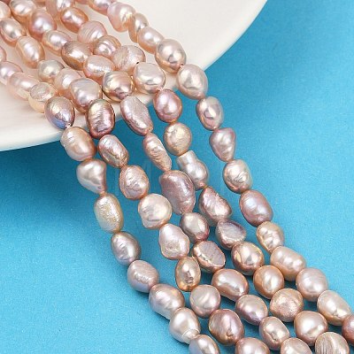 Natural Cultured Freshwater Pearl Beads Strands PEAR-P064-20J-03D-1