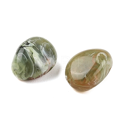Opaque Acrylic Beads OACR-Z036-02D-1