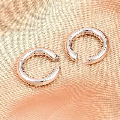 316 Surgical Stainless Cuff Earrings EJEW-C160-04P-1