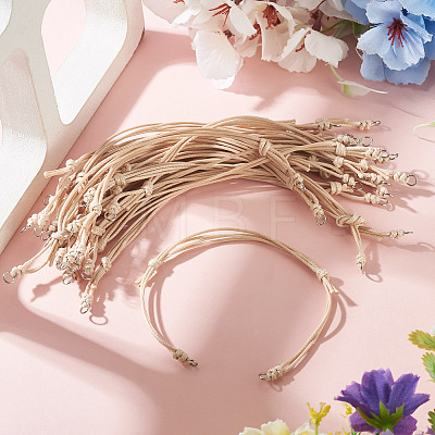 20Pcs Waxed Polyester Cord Bracelet Making AJEW-TAC00098-1