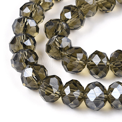 Electroplate Glass Beads Strands EGLA-A034-T8mm-A09-A-1