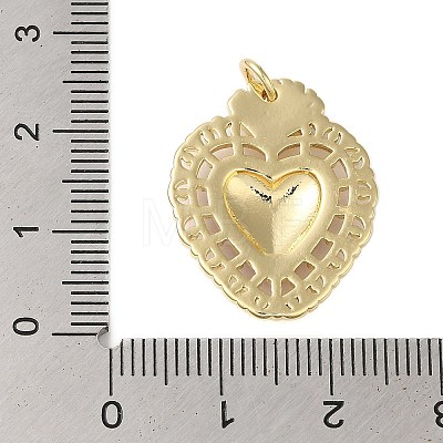 Rack Plating Brass Enamel Pendants KK-S372-01G-07-1