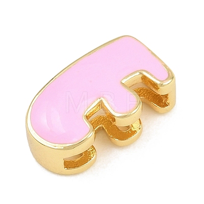 Brass Enamel Beads KK-CBA3FD6-08E-G-1