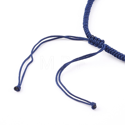 Braided Nylon Thread Bracelet Making AJEW-JB00922-04-1