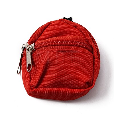 Mini Cloth Doll Backpack AJEW-WH0307-21B-1