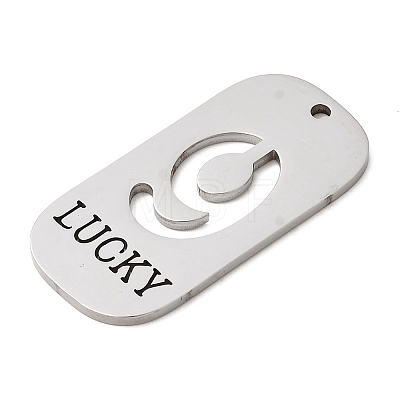 304 Stainless Steel Pendants STAS-D200-02J-P-1