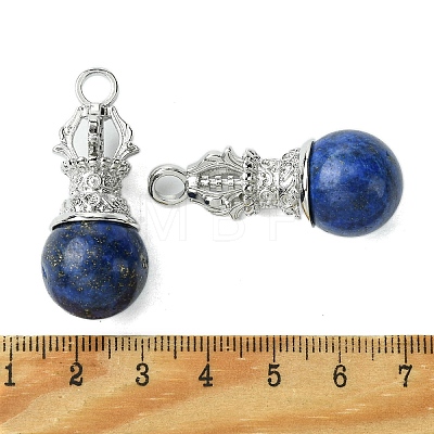 Natural Lapis Lazuli Pendants G-C114-04P-14-1