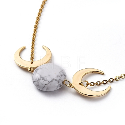 Pendant Necklaces NJEW-JN02655-05-1