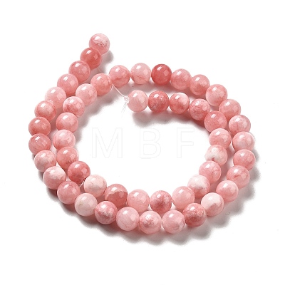 Natural Green Jade Beads Strands G-G757-04-4mm-1