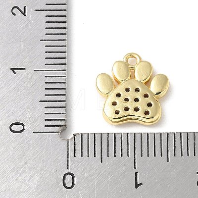 Brass Micro Pave Cubic Zirconia Pendants KK-P290-51G-1