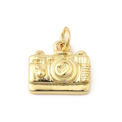 Brass Pendants KK-I364-15G-01-1
