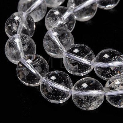 Natural Quartz Crystal Beads Strands G-H236-05B-10mm-1