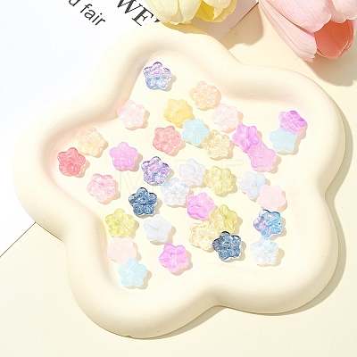 30Pcs Baking Paint Glass Beads GLAA-FS0001-97A-1