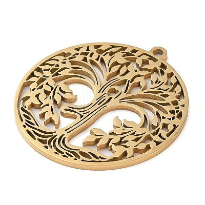 304 Stainless Steel Pendants X-STAS-R116-08G-1