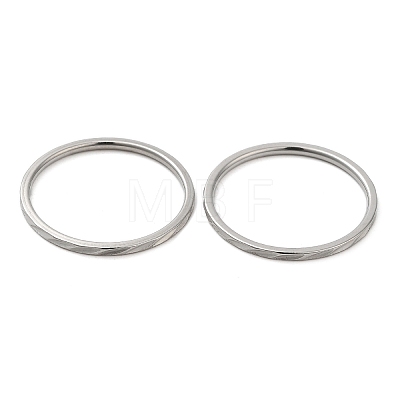 304 Stainless Steel Plain Band Rings RJEW-I101-01C-P-1