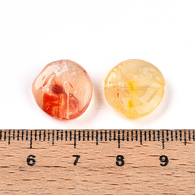 Transparent Acrylic Beads TACR-T028-41E-1