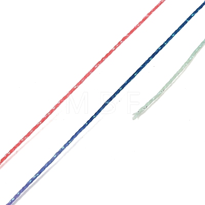 30M Gradient Color Round PET Waxed Thread OCOR-F018-02C-1