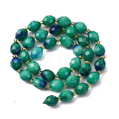 Natural White Jade Beads Strands G-D305-B01-01F-1