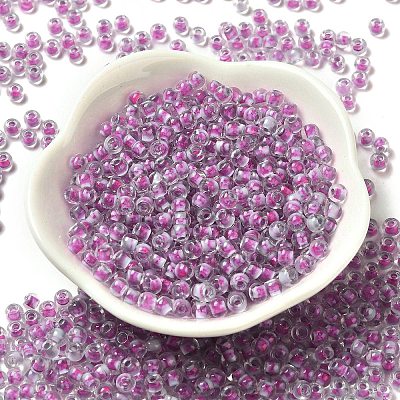 Transparent Glass Round Seed Beads SEED-B001-05A-29-1