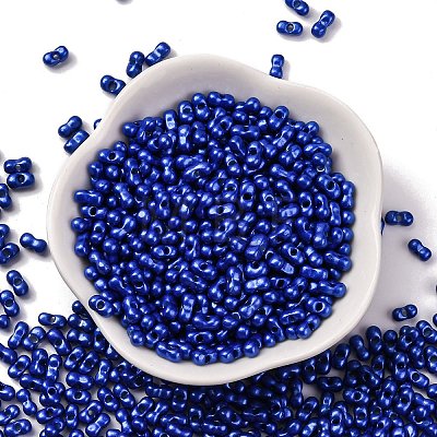 Baking Paint Glass Seed Beads SEED-L011-12A-11-1