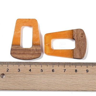 Resin & Wood Pendants WOOD-F015-11F-1