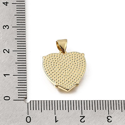 Virgin Mary Theme Brass & Natural Shell Pendants SH-CBA7C77-01A-G01-1