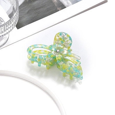 Cellulose Acetate(Resin) Claw Hair Clips PW-WG04759-03-1