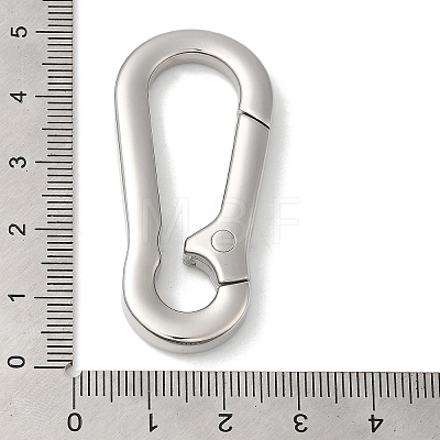 304 Stainless Steel Keychain Clasps STAS-G321-04P-1