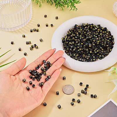 1300Pcs 26 Styles Opaque Acrylic Beads SACR-TA0001-78-1