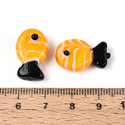 Handmade Lampwork Beads Strands LAMP-N021-41-A11-1