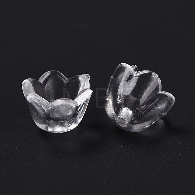 Transparent Acrylic Beads X-PL548-1-1