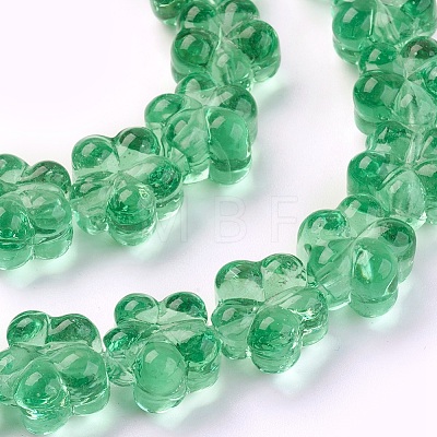 Handmade Lampwork Beads Strands LAMP-P051-F02-1