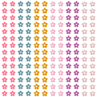 180G 6 Colors Plastic Sequins Beads PVC-CP0001-03-1