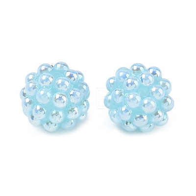 Opaque Acrylic Beads AC-CBA4D01-04B-1