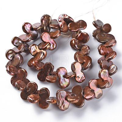 Natural Keshi Pearl Beads Strands PEAR-S021-114D-1