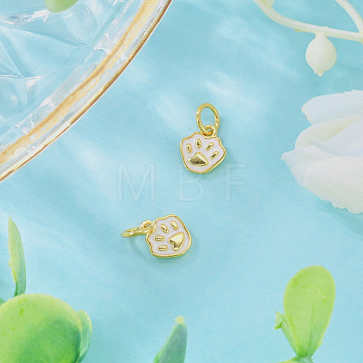 2Pcs 925 Sterling Silver Enamel Pendants STER-TA0001-60G-1