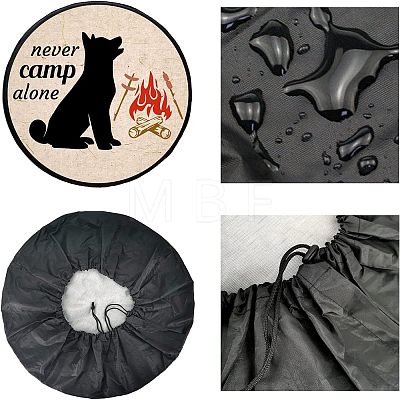 Polyester Tyre Cover AJEW-WH0224-008-1