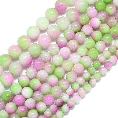 Natural Malaysia Jade Beads Strands G-B165-C08-6mm-1