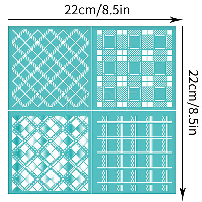 Self-Adhesive Silk Screen Printing Stencil DIY-WH0527-004-1