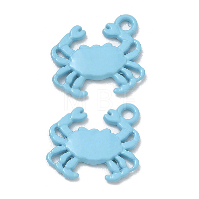 Spray Painted Alloy Pendants AL-CBA5D51-01A-01-1
