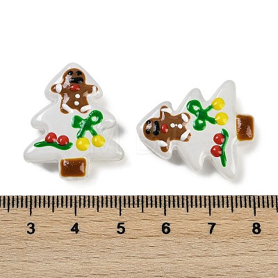 Christmas Theme Handmade Lampwork Beads LAMP-I027-07D-1