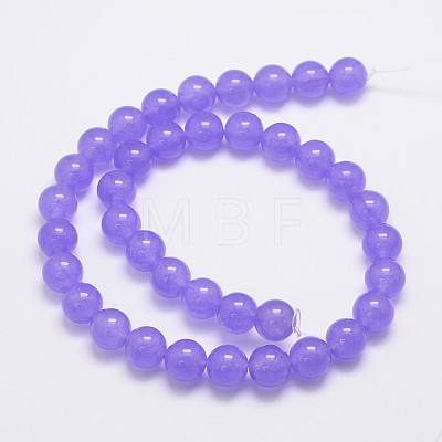 Natural & Dyed Malaysia Jade Bead Strands X-G-A146-10mm-A19-1